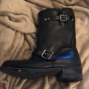 Black Harley Davidson boots